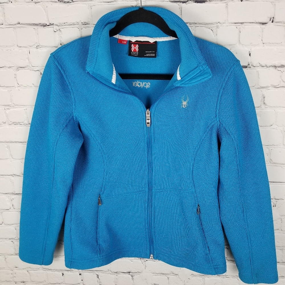 SPYDER | Core full zip knit sweater jacket
